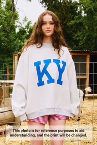 IT2594-KANSAS 'KANSAS CITY & KC' Reversible Mock-neck Sweats