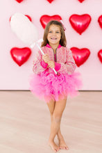 Load image into Gallery viewer, Hot Pink Sequin Jacket