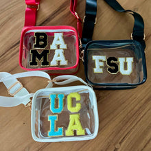 Load image into Gallery viewer, Clear Game Day Stadium Approved Shoulder Bag With Strap