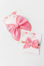 Load image into Gallery viewer, Classic Hair Bow - Bubblegum Pink