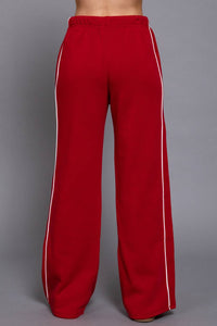 Contrast Line Detail Sweatpants