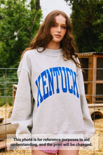 Load image into Gallery viewer, IT2594-KANSAS &#39;KANSAS CITY &amp; KC&#39; Reversible Mock-neck Sweats