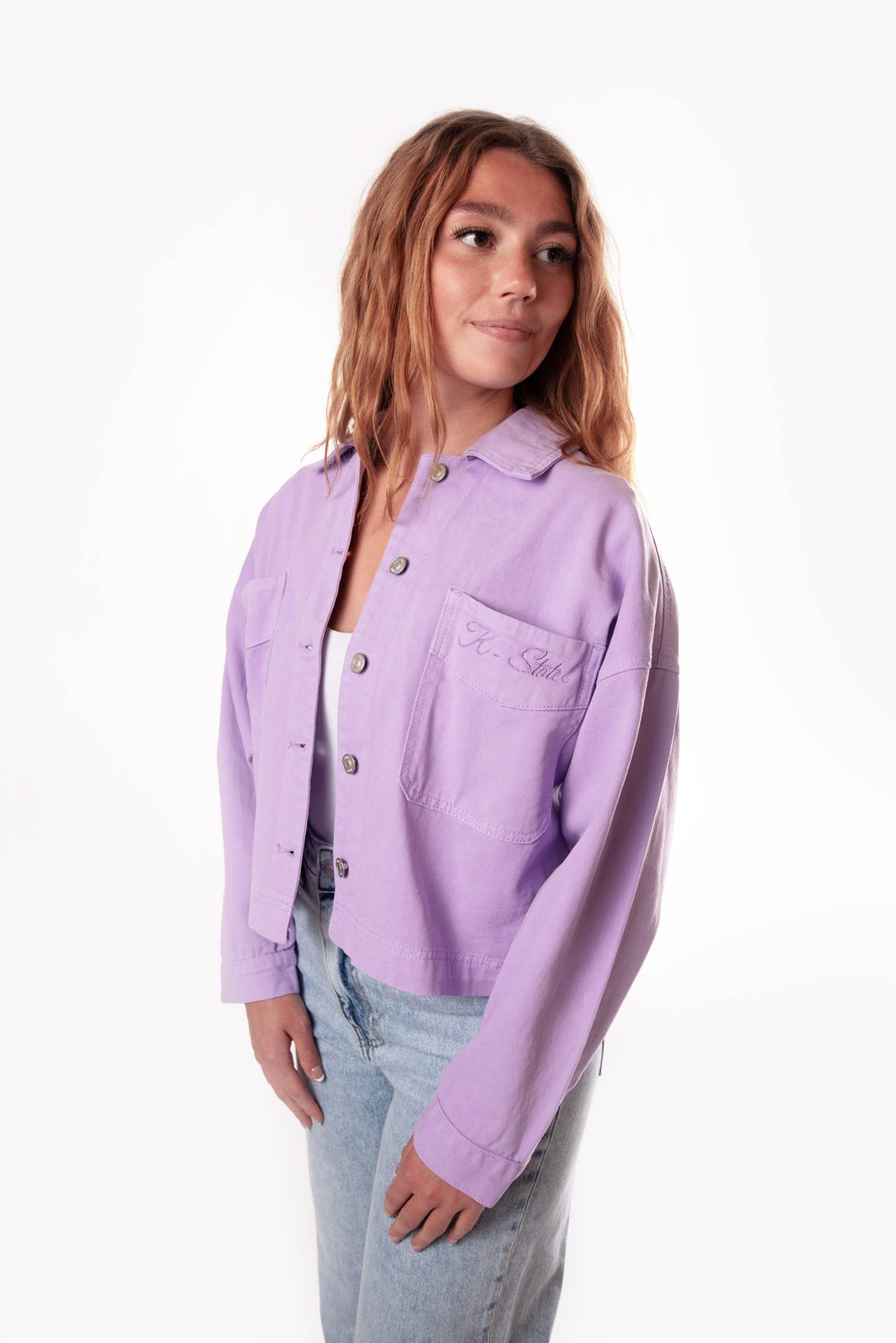 Kansas State Sanders Embroidered Jacket