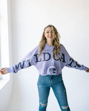 Load image into Gallery viewer, Kansas State Phipps Split Cropped Longsleeve
