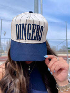 Embroidered Dingers Snap Back Hat