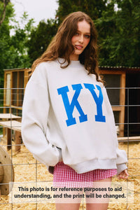 IT2594-KANSAS 'KANSAS CITY & KC' Reversible Mock-neck Sweats