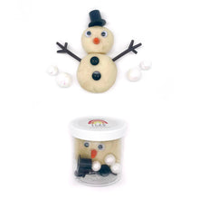 Load image into Gallery viewer, Snowman Mini Dough-To-Go