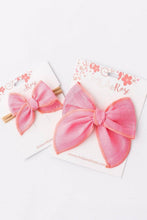 Load image into Gallery viewer, Classic Hair Bow - Bubblegum Pink