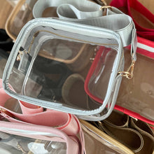 Load image into Gallery viewer, Clear Game Day Stadium Approved Shoulder Bag With Strap