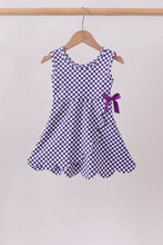 Load image into Gallery viewer, Red Checkered Twirl Dress