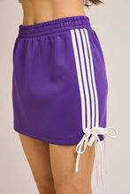 Load image into Gallery viewer, Purple Gameday Track Skirt