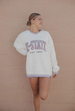Load image into Gallery viewer, Kansas State Allen Chenille Varsity V-neck Pullover