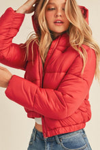 Load image into Gallery viewer, Red Gameday Puffer Jacket