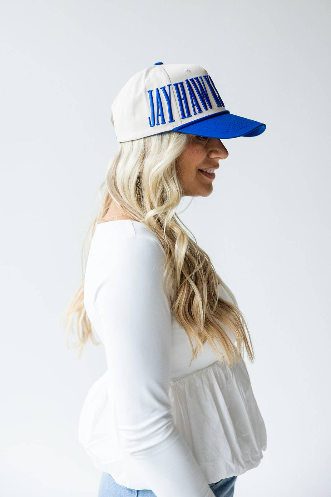 Kansas Jayhawks Vintage Script Hat