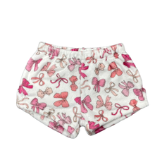 Load image into Gallery viewer, Plush Shorts-Pink Bows