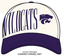 Load image into Gallery viewer, K-State Wildcats Vintage Script Hat