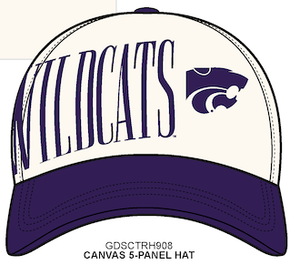K-State Wildcats Vintage Script Hat