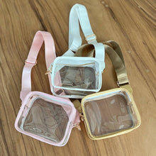Load image into Gallery viewer, Clear Game Day Stadium Approved Shoulder Bag With Strap