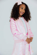 Load image into Gallery viewer, Diva Pink Flip Sequin Jacket