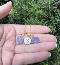 Load image into Gallery viewer, KSU Kansas State University Charm Necklace Cats