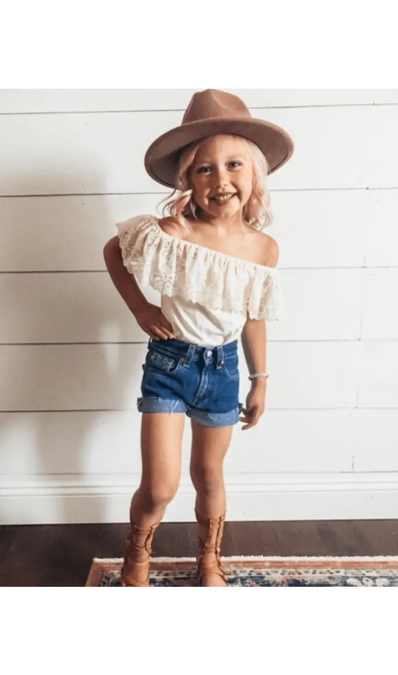 Vanilla Creme Off Shoulder Bodysuit
